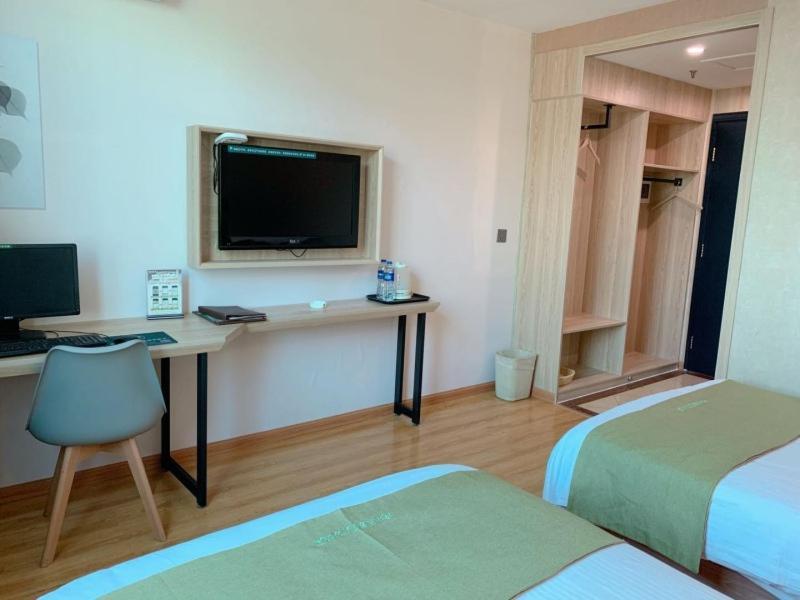 Greentree Inn Cixi Suntang North Road Hotel Hejiao ภายนอก รูปภาพ